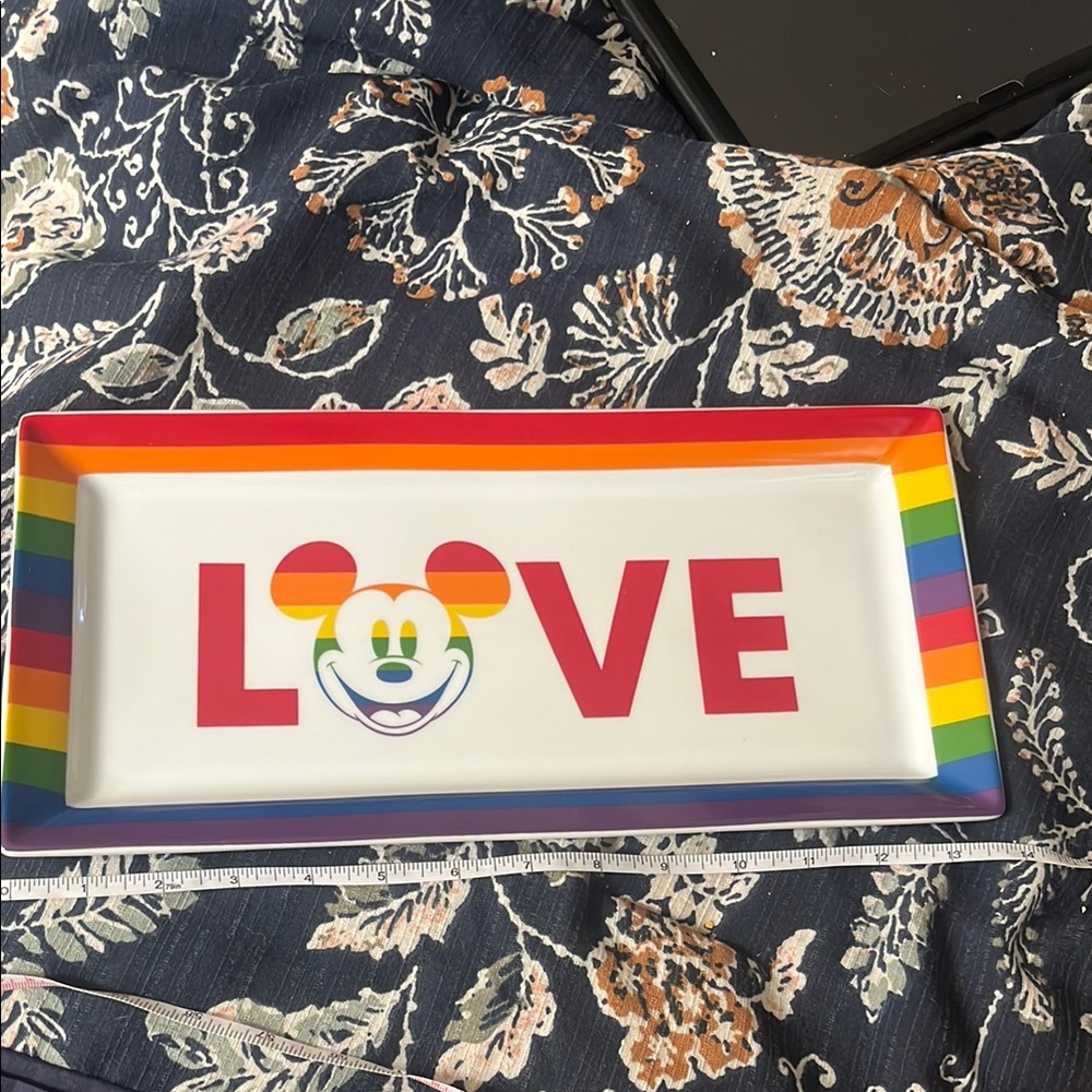 Rainbow Mickey Mouse Tray